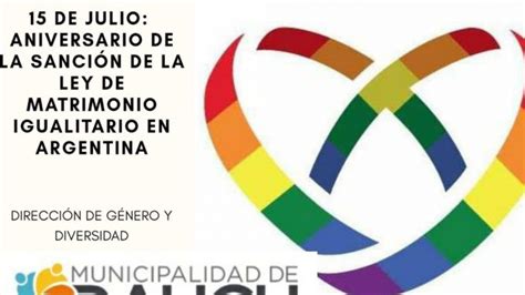 10 AÑos De La SanciÓn Y PromulgaciÓn De La Ley De Matrimonio