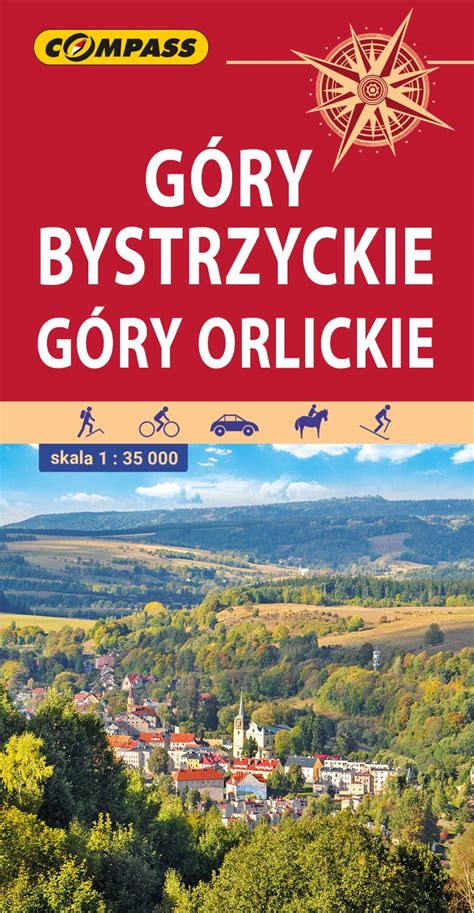 G Ry Bystrzyckie Orlickie Mapa Turystyczna Compass Praca Zbiorowa