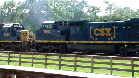 Csx The Thomas Rice Special On Q At Folkston Youtube