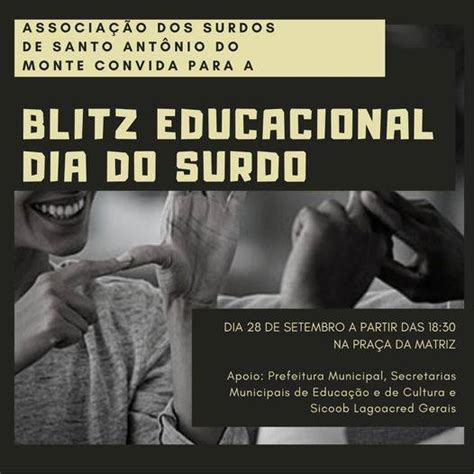 Prefeitura De Santo Ant Nio Do Monte Apoia Blitz Educacional Em Prol Ao