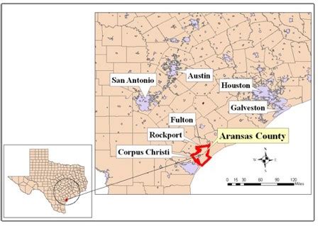 Geographical Location of Arkansas County, Texas | Download Scientific Diagram