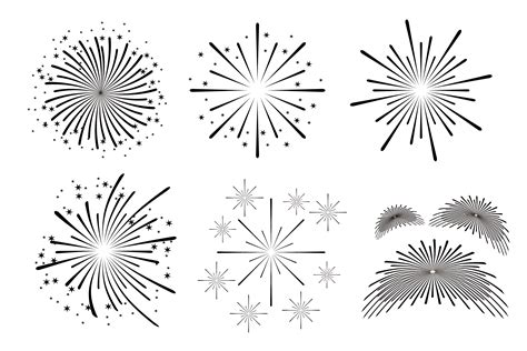 Fireworks Vector Happy New Year Graphic by edywiyonopp · Creative Fabrica