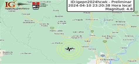 Un Sismo De Magnitud 4 7 Sacude La Zona Costera De Ecuador