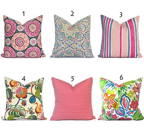 Decorative Outdoor Pillow Covers With Zippers, Budget-friendly and Quick Delivery, Pink You ...