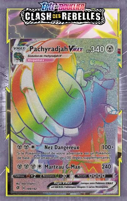 Pachyradjah Vmax Eb Clash Des Rebelles Carte Pokemon Neuve