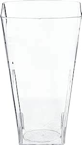 Fineline Settings 14 Piece Wavetrends Square Tumbler 10 Ounce Clear