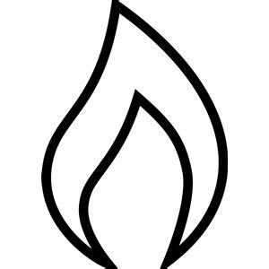 Flame Outline - ClipArt Best