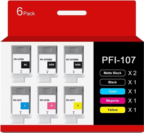 Amazon Canon Brand Name Pfi Bk Black Ink Ml Ipf