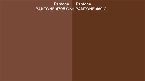 Pantone 4705 C Vs PANTONE 469 C Side By Side Comparison