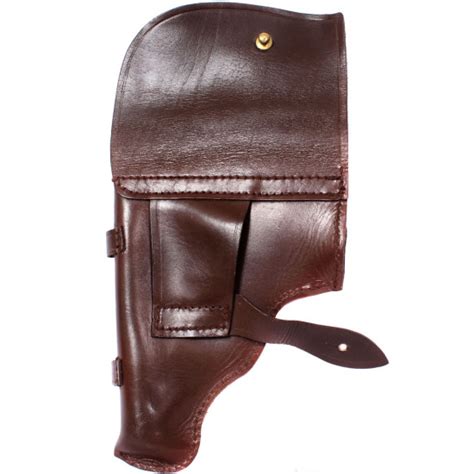 USSR Army PM Makarov leather brown holster - Soviet Power