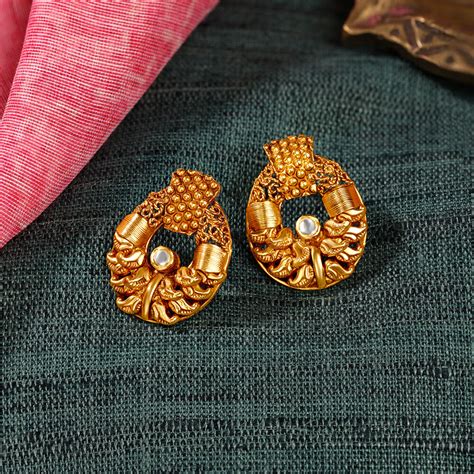 Update 84 Tanishq Kundan Earrings Latest Esthdonghoadian