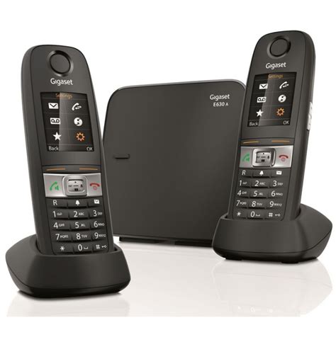 Gigaset E A Go Duo Ip Cordless Phone Answering Machine Phone System