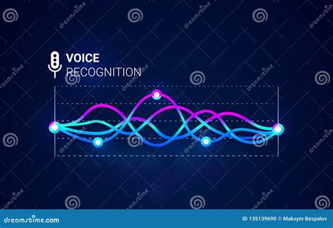 Personal Assistant Voice Recognition Concept Artificial Intelligence Technologies Sound Wave