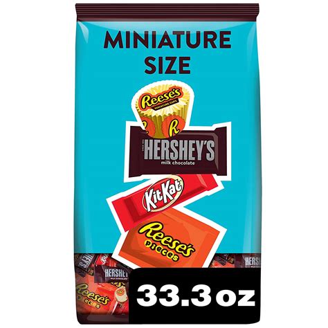 Reeses Hersheys And Kit Kat Miniatures Caramelos