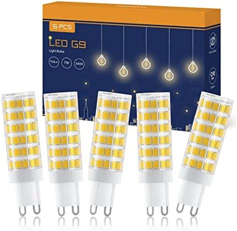 LEDGLE 10W G9 LED Light Bulbs100W Equivalent Halogen Bulbs 3000K Warm