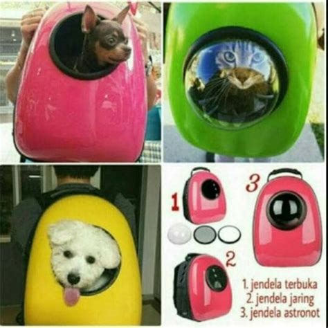 Jual Tas Astronot Kucing Anjing Ransel Untuk Membawa Hewan Kota