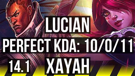 Lucian Milio Vs Xayah Rakan Adc Legendary Kr