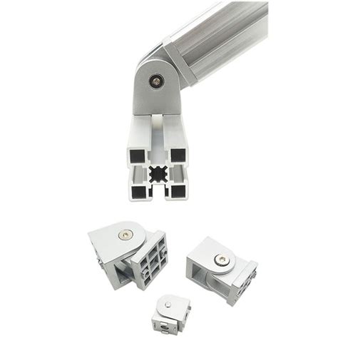 Aluminum Profile Pivot Joint With Locking Lever Profile Connectors