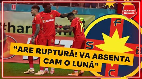 O NOUA LOVITURA Pentru FCSB ACCIDENTARE DE ULTIMA ORA La Liderul Din