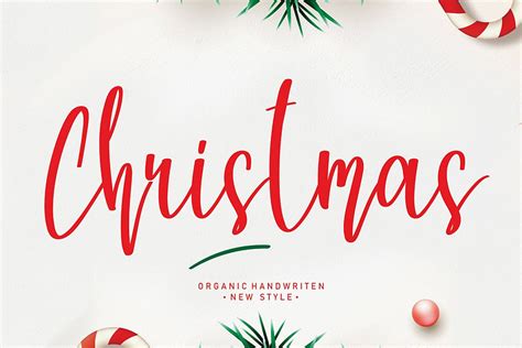 Christmas Script Font by Creative Shopify And Mockups Design on Dribbble