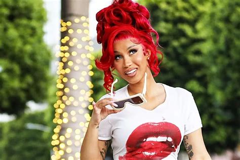 Cardi B Fans Get First Look At The Rapper S New Red Hairstyle Marca