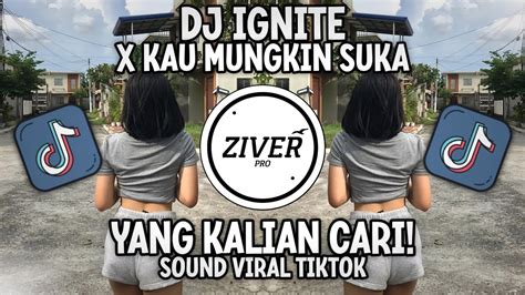 Dj Ignite X Kau Mungkin Suka Mashup Fullbeat Remix Terbaru Viral Tiktok