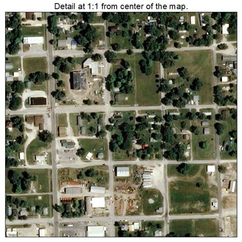 Aerial Photography Map Of Kahoka Mo Missouri