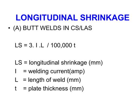 Welding Distortion Control Ppt