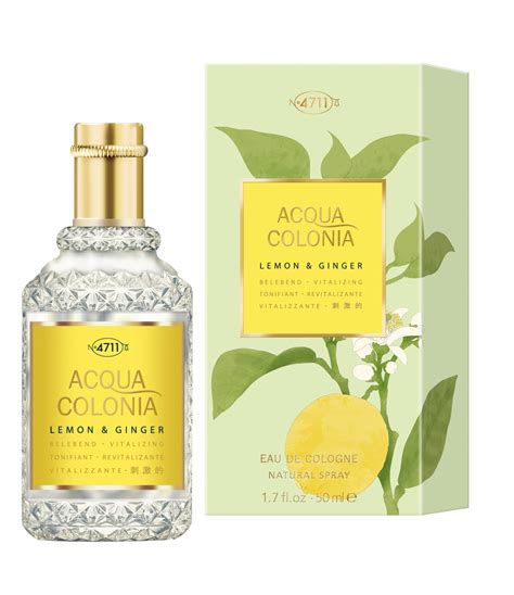 Acqua Colonia Lemon Ginger Eau De Cologne Unisex Ml