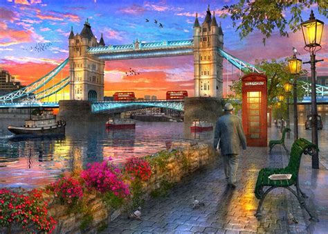 Tower Bridge Sunset | London painting, Tower bridge, Tower