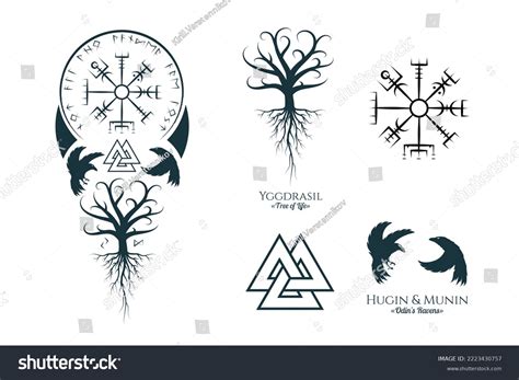 246 Ancient Germanic Warrior Tattoos Images, Stock Photos, 3D objects ...