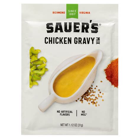 Chicken Gravy Mix Sauer Brands