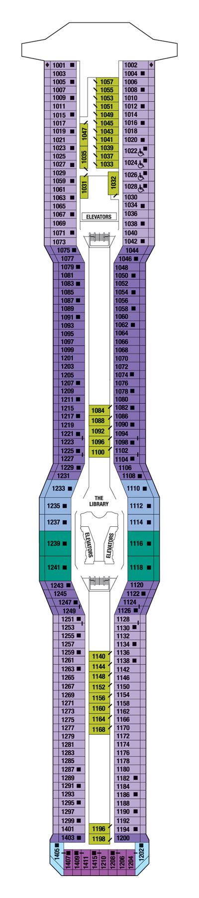 Celebrity Silhouette Deck Plans | Celebrity Cruises