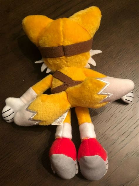 Mavin | Sonic The Hedgehog Sonic Boom Tails 8" Plush TOMY 2014 Rare HTF Stuffed Toy