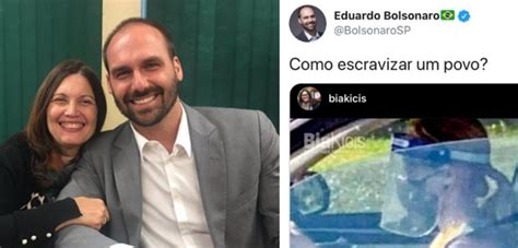 Judeus Pela Democracia Acusam Eduardo Bolsonaro E Bia Kicis De Recorrer