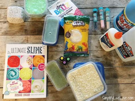 A Homemade Slime Making Kit is a Great Quick Gift + Giveaway - Simplify, Live, Love