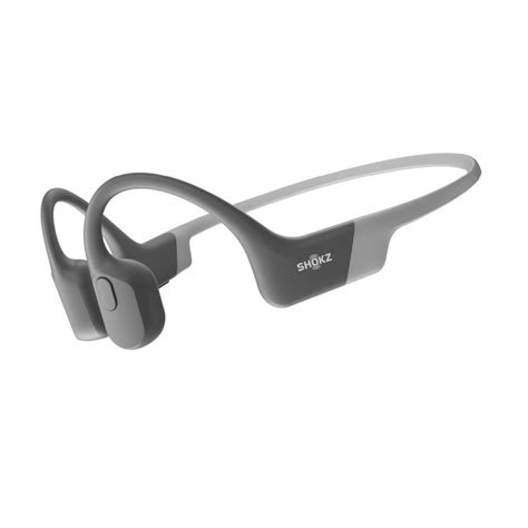 SHOKZ CASQUE BLUETOOTH OPENRUN A CONDUCTION OSSEUSE GRIS