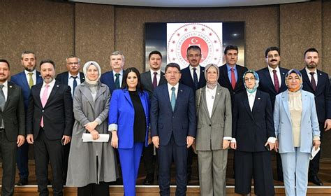 Bakan Tunç İç Anadolu Bölgesi ndeki İllerin Milletvekilleri İle Bir