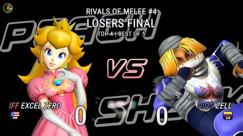 Zell Sheik Vs Excel Zero Peach Losers Finals Rivals Of Melee