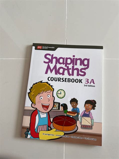 Primary 3 Shaping Maths Textbook Hobbies Toys Books Magazines