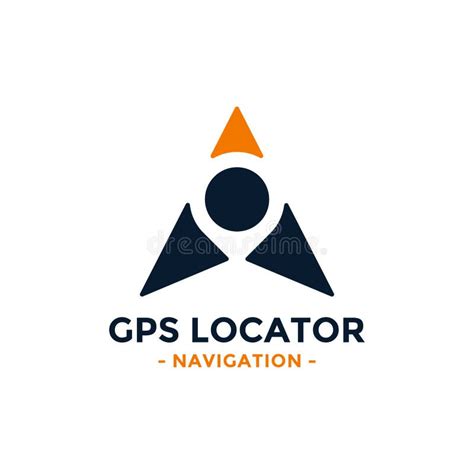 Gps Locator Logo Design Template Stock Vector Illustration Of Explore