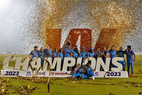 Wpl Final Highlights Nat Sciver Issy Wong Star As Mumbai Indians