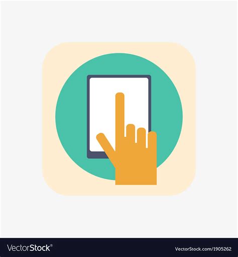 IPad icon Royalty Free Vector Image - VectorStock