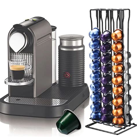 Soporte giratorio para cápsulas de café Nespresso estante de