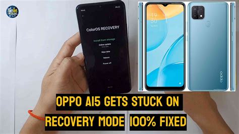 Oppo A15 Gets Stuck On Recovery Mode Ahmeefood Sros Sk Youtube