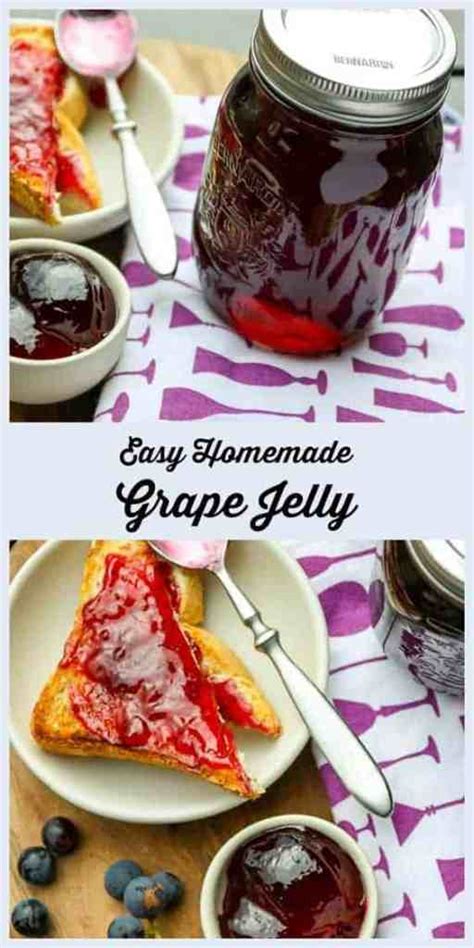 How to Make Homemade Grape Jelly From Real Grapes | The Food Blog