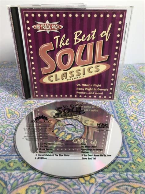 The Best Of Soul Classics Volume 1 By Various Artists ~ Cd Ebay