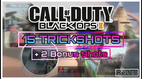 15 Crazy Trickshots Black Ops 2 Trickshotting YouTube