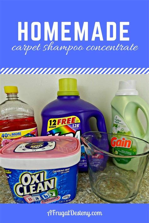 Diy Carpet Shampoo Cleaner