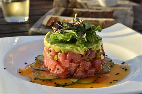 Acqua California Bistros Yellowfin Tuna Tartare Honest Cooking